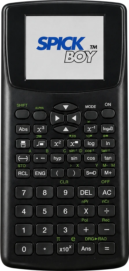 Spickboy™ mit wissenschaftlicher Tastatur